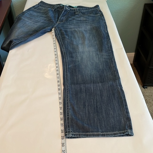 Rock & Roll Denim Revolver Straight Slim Size 36 x 30 - Picture 6 of 16